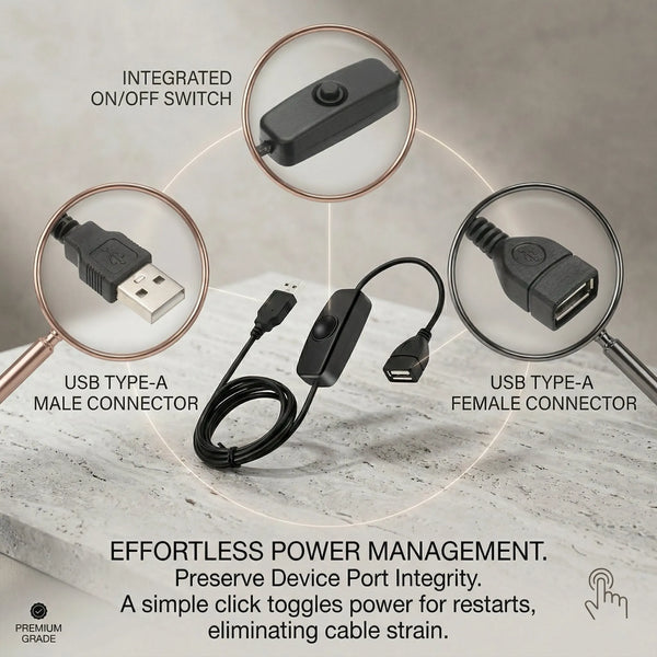 Smart USB Power Switch Cable