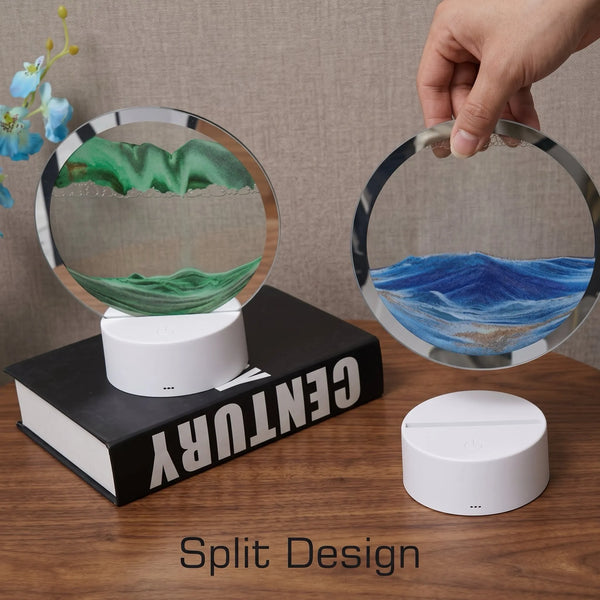 Quicksand Relax Hourglass Lamp