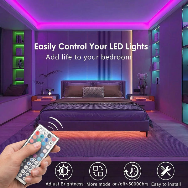 Ambient RGB LED Room Strip Light