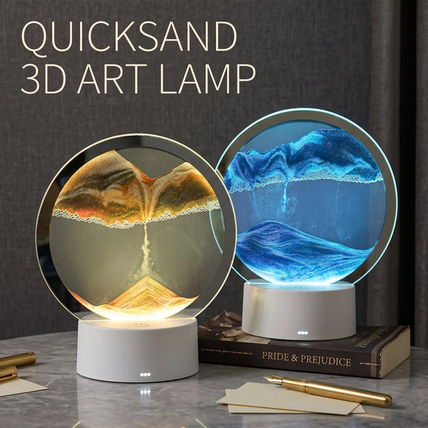 Quicksand Relax Hourglass Lamp