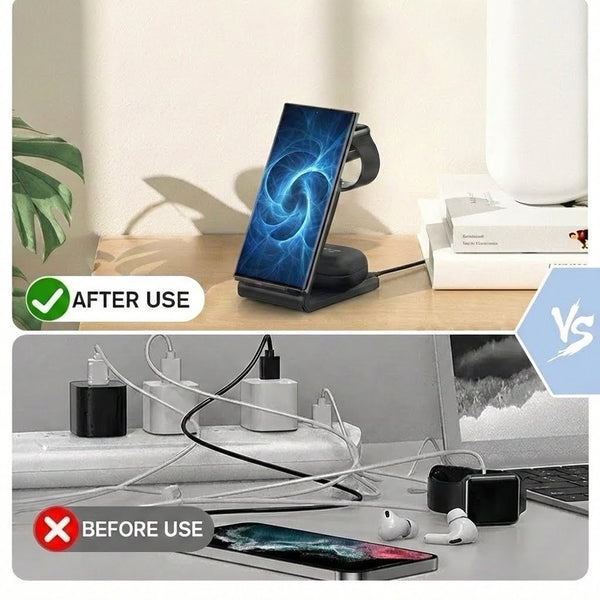 TriCharge Power Dock Charging Stand
