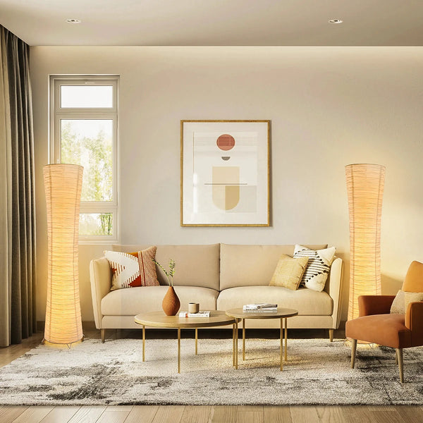 TrioGlow Paper Ambient Floor Lamp